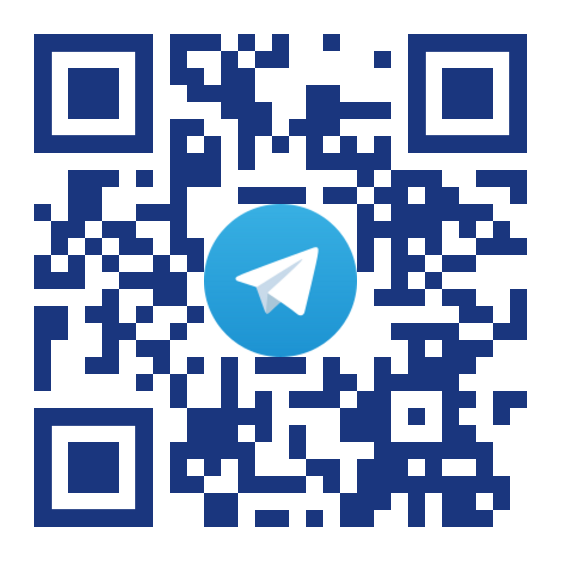 QR code linking to the Telegram bot